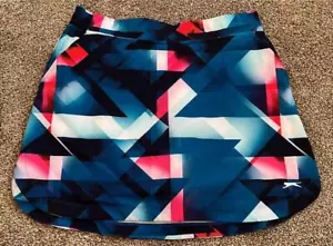 Falda de golf mediana para mujer Slazenger azul rosa roja - Imagen 1 de 5