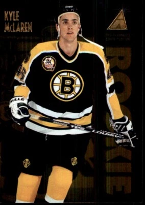 1995-96 Pinnacle Zenith #127 Kyle McLaren RC BOSTON BRUINS ROOKIE - Image 1 of 2