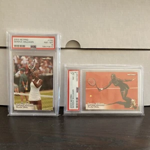 2003 Serena Williams NetPro Rookie Card #1 #100 RC PSA 8 Lot - Picture 1 of 12