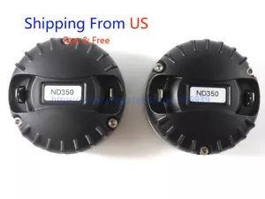 2 PIEZAS Altavoz de matriz de línea tipo RCF, Controlador de neodimio de 44 mm 8 Ohm ND350 Cuerno EE. UU. - Imagen 1 de 7