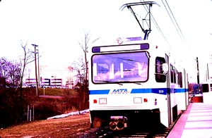 ORIGINAL KODACHROME SLIDE BALTIMORE LRV #5019 TIMONIUM JANUARY 18, 1992 - Picture 1 of 1