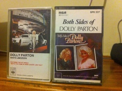 Both Sides Of Dolly Parton + White Limozeen (limousine) 2 cassettes CBS records - Image 1 of 4