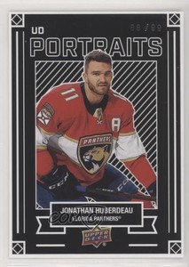 2022-23 Upper Deck Series 1 UD Portraits Gold /99 Jonathan Huberdeau #P-11