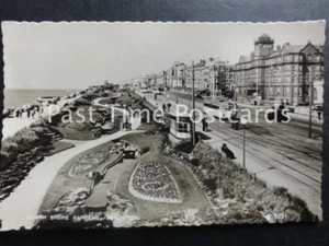 Lancashire BLACKPOOL North Shore Gardens - showing TRAM c1938 RP - Picture 1 of 3