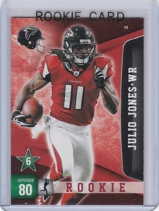 JULIO JONES ROOKIE CARD 2011 Panini Adrenalyn Football Falcons RC ALABAMA TIDE! - Picture 1 of 2