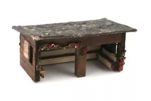 Casetta d'attesa punto di sosta per marciapiede in legno e cartone H0 DDR del 1955 - Foto 1 di 4