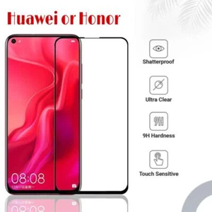 For Huawei Nova 10z 10 SE Mate 60 9D FULL COVER GORILLA TEMPERED GLASS - Picture 1 of 3