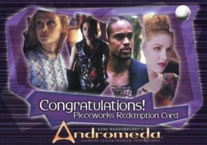 Andromeda Invalid Pieceworks Redemption Card  PW1 Lisa Ryder as Beka Valentine