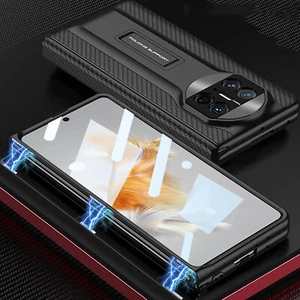 Shockproof Magnetic Hard PC Flip Phone Case Cover For HUAWEI Mate X3 - Picture 1 of 17