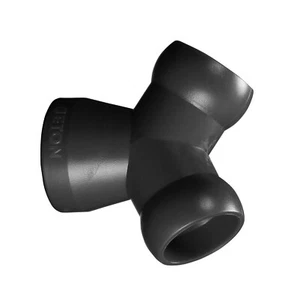 3/4" Kühlmittelschlauch Gelenkschlauch, Y-Verbindungstück 3/4", schwarz - Picture 1 of 4