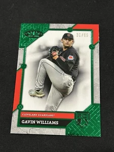 Gavin Williams 2024 Tier One Green Rookie 30/99 Topps Guardians Invest MLB - Picture 1 of 2