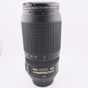 【Come nuovo】 Nikon AF-S VR Zoom-Nikkor 70-300 mm f/4.5-5.6G obiettivo IF-ED - Foto 1 di 11