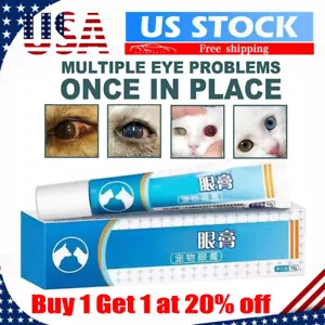 Pet Cat Dog Eye Ointment Pet Eye Ointment10g Corneal Inflammation Eye Ointment - Picture 1 of 13