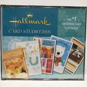 Hallmark Card Studio 2008 CD per PC Windows con Project Cardmaking / NUOVO - Foto 1 di 5