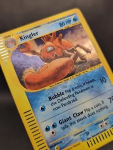 Pokemon TCG - Kingler Holo Rare - 15/165 - Expedition - e-Series - WoTC - Picture 1 of 21