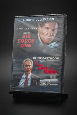 Air Force One & In the Line of Fire (DOUBLE FEATURE, DVD) - New Sealed - Image 1 of 2