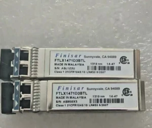 Módulo óptico FINISAR 100 % nuevo FTLX1471D3BTL 10G SFP+ 1310NM - Imagen 1 de 2