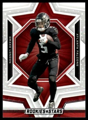 2023 Panini Rookies & APBA Super Stars Drake London Atlanta Falcons #5 Foto 1 de 2
