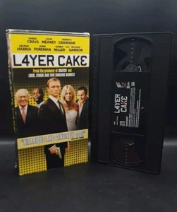 Layer Cake VHS 2005 Late Release Rare HTF Daniel Craig Gangster Sony Pictures - Picture 1 of 19
