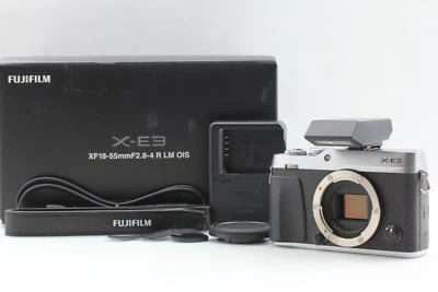 18 Shots [MINT Box] Fujifilm Fuji X-E3 Mirrorless Digital Camera Body Silver JPN - image 1 of 4