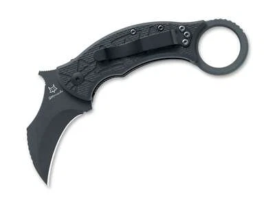 Fox Knives Tribal K G10 All Black Messer Karambit Taschenmesser Folder ✔️01FX995