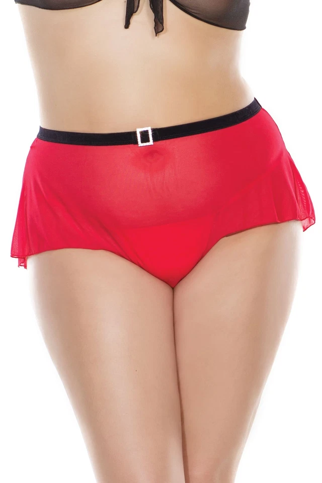 Coquette - 3824X - Panty de talle alto - ROJO Foto 1 de 3