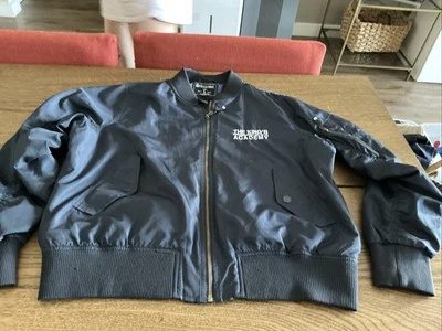 Women's Bomber Jacket Size Large - Dark Blue - King’s Academy - Image 1 of 4