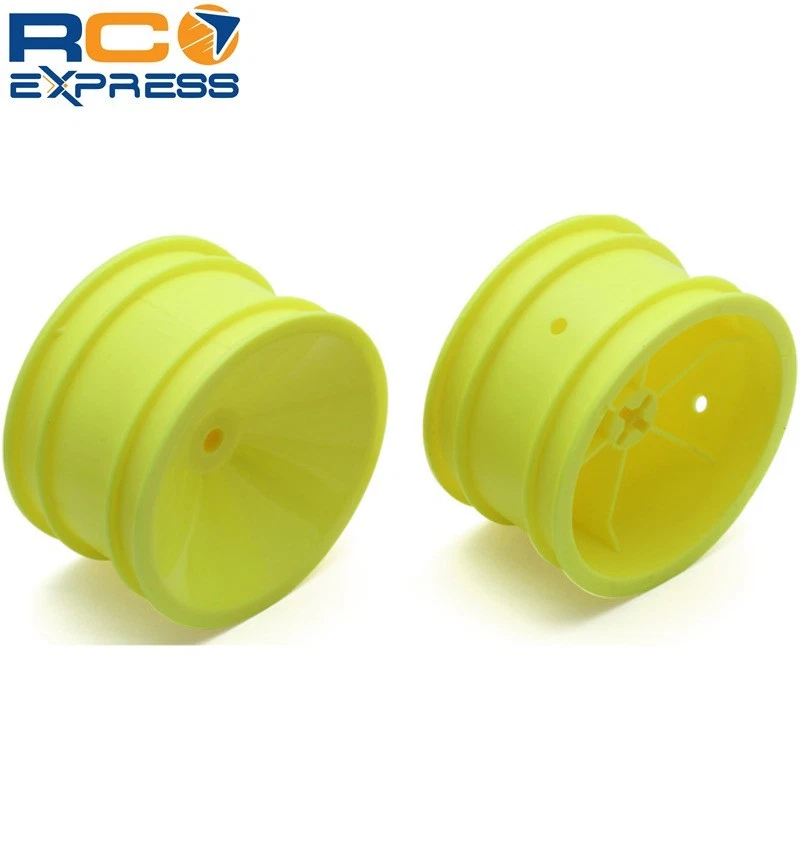 Rueda trasera asociada de 2,2 pulgadas 3/16 pulgadas amarilla RC10 Classic ASC6805Y Foto 1 de 1