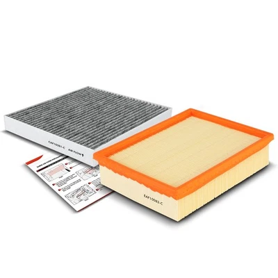 Filtro de aire de cabina de motor y carbón activado nuevo para Hyundai Sonata 2006 2007-2008 Foto 1 de 4