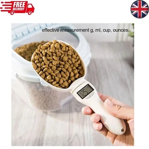 Nuovo misurino elettronico per alimenti per animali domestici - bilancia digitale a cucchiaio con display LED - Foto 1 di 8