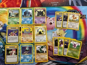 Vintage Pokemon Card Lot WOTC Holo Etc Fire Suicune Gengar - Picture 1 of 6