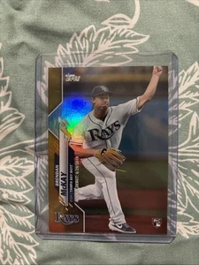 2020 Topps Update Series - Rookie Debut Brendan McKay #U-60 Gold Foil (RC) - Picture 1 of 2