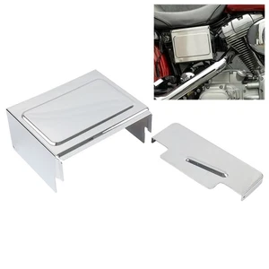 Chrome Battery Top Side Cover For Harley Dyna Low Rider FXDL FXD FXDWG 1997-2005 - Picture 1 of 11