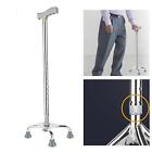 Walking Cane Stainless Steel 10 Gears Adjustable Crutch Old People