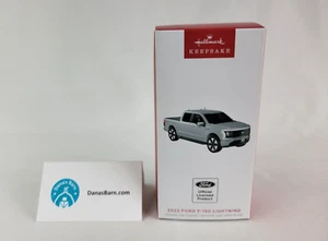 2023 Hallmark Keepsake 2022 Ford F-150 Lighting Die-Cast Metal Truck Ornament - Bild 1 von 12