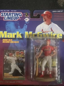 Mark McGwire MLB Starting Lineup Figure St. Louis Cardinals 1999 Hasbro - Picture 1 of 4