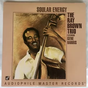RAY BROWN TRIO SOULAR ENERGY 2LP 180g RED VINYL PURE AUDIOPHILE RARE OOP - Foto 1 di 4