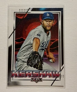 Clayton Kershaw 2020 Topps Fire Los Angeles Dodgers Baseball #27 - Picture 1 of 2