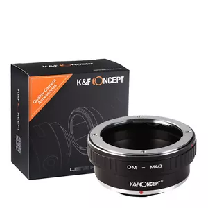 K&F Concept adapter for Olympus OM mount lens to micro 4/3 camera E-P1 EP-2 - Picture 1 of 8