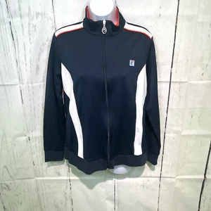 Vintage Fila Sport Women's Full Zip Track 90's Jacket Large - Picture 1 of 14