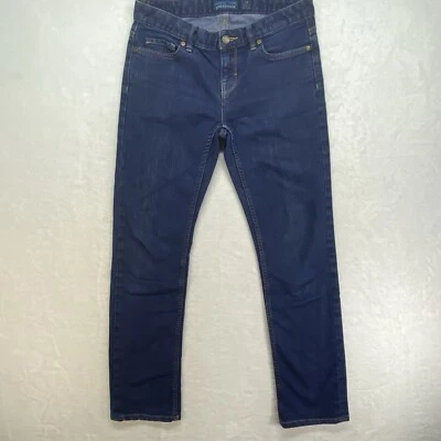 Pantalones de mezclilla Patagonia para mujer 26 (2) rectos regulares azules orgánicos informales Foto 1 de 4