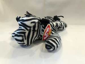 TY Beanie Babys ZIGGY the zebra - Neu mit Etikett - Bild 1 von 3