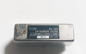 Filtre à bande étroite ICOM FL-101 CW 250Hz pour IC-706 IC-746 etc du Japon occasion - Photo 1/2
