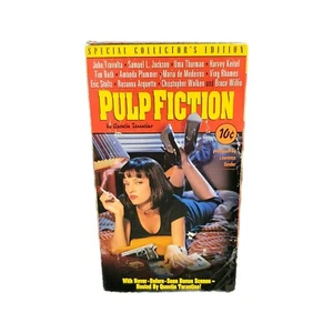 Pulp Fiction (VHS 1995) Collectors Edition Samuel L. Jackson, Willis Tarantino - Picture 1 of 7