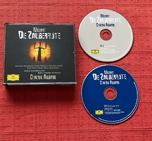 MOZART/ABBADO DEUTSCHE GRAMMOPHON CD X 2 IN DOUBLE JEWEL CASE - DIE ZAUBERFLOTE - Picture 1 of 7