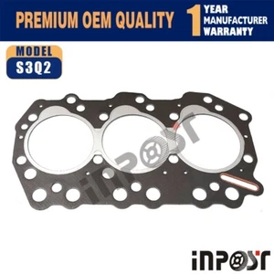Head Gasket For Mitsubishi S3Q S3Q2 Engine (Graphite) - Bild 1 von 7