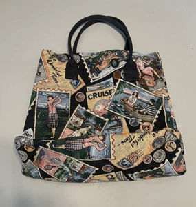 Holding Tapestry Vintage Tote Reisetasche - Bild 1 von 9