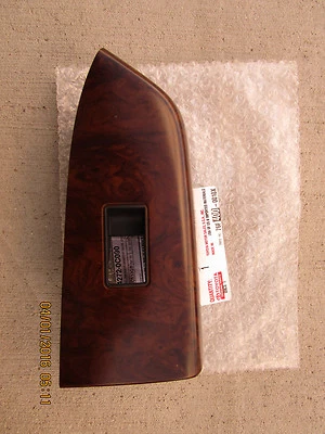 07-13 TOYOTA TUNDRA DOBLE CABINA VENTANA TRASERA IZQUIERDA INTERRUPTOR BISEL MOLDURA MADERA NUEVO Foto 1 de 2