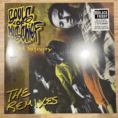 Souls Of Mischief - 93 Til Infinity Remixes 2LPs On Vinyl RSD Black Friday 2023 - Image 1 of 2