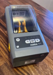 Zebra ZD410 Thermal Label Printer 203 DPI with Genuine Power Supply - Picture 1 of 2